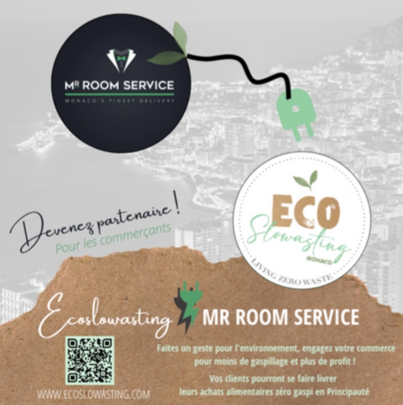 Collaboration room service et ecoslowasting réalisé par charlotte picard