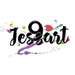 Jess9art logo pour peintre Menton et Monaco